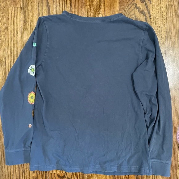 Life Is Good Crusher Kids Tee Blue Floral Size XXL - Picture 5 of 8